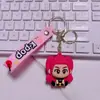 Chaveiro Popular Demon Slayer Transfronteiriço Pingente de Anime Coreano Kpop Chaveiro de Mochila de Estudante Mercadoria de Demon Slayer