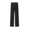 Jeans Anchos de Color Sólido Simples Japoneses para Hombre Primavera Verano Nuevos Holgados para el Día a Día Rectos Casuales Pantalones Largos para Mujer de Moda