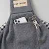 Bolsa para Gato Mascota, Bolso Cruzado de Gran Capacidad, Suministros para Mascotas Transfronterizos de Amazon, Bolsa Portátil para Gato para Salidas