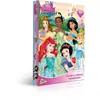 Quebra-cabeça (papelão) Princesas Metálico 100 Peças