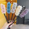 6 colores super hada organza bola de flor cabeza de pelo plancha de pelo dulce temperamento popular red popular perezoso peinado artefacto femenino