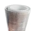 Película de Aluminio Doble Cara Algodón Perlado Espuma de Polietileno Compuesto Espesor 8mm Película de Aluminio Cuadriculada Algodón Perlado Aislamiento Impermeable para Techo