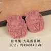 Marca Tradicional de Incienso con Diseño de Zorro, Colgante para Templo, Accesorio para Correa de Teléfono, Marca de Incienso Herbal Natural Hecho a Mano