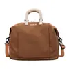 Bolsa de viaje ligera de gran capacidad, adecuada para salidas, se puede llevar en la mano o usar como bandolera, ideal para yoga y fitness, y cuenta con almacenamiento expandible para equipaje