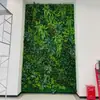Pared Vegetal de Simulación Pared de Plantas Verdes Pared de Flores Pared de Fondo de Plantas Verdes Decoración de Cabecera de Puerta Flores Artificiales Césped de Plástico Decoración de Pared Paquete