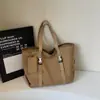 Bolsa Tote Casual de Grande Capacidade 2025 Nova Bolsa Transversal de Mão Versátil de Alta Qualidade para o Dia a Dia e Trabalho Bolsa de Ombro