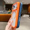 Funda para Teléfono Móvil Adecuada para iPhone 17 con Ventana Grande Piel Fantasma Carga Magnética Apple 16 Anti-Caídas 15 Promax