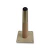 Venta al por mayor de fábrica viento simple de lujo ligero tronco con patas de sofá cónicas rectas de metal mesa de centro mesa de comedor herrajes pies de soporte