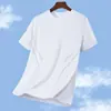 Camiseta Deportiva de Verano para Hombre, Enfriamiento por Hielo, Secado Rápido, Transpirable, de Manga Corta, para Correr, Fitness, Estampada, Corte Holgado