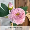 Arranjo de Cena com Flores Artificiais, Flores Artificiais da Série Roxa para Celebração de Casamento, Arranjo de Flores de Chão, Decoração Suave e Flores para Paisagismo de Salão de Casamento