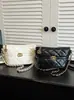 2026 Bolsa de Moda Versátil Pequena Estilo Fragrância Transversal Novo Estilo Transfronteiriça Feminina Mini Bolsa Corrente Leve Bolsa de Ombro