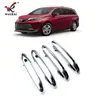 Adecuado para Toyota 21-22 Senna Manija Exterior de Puerta Modificada Cubierta Protectora Manija de Puerta Galvanizada Especial Cubierta Brillante