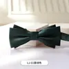 Pajarita para Hombre Boda Novio Padrino Banquete Fiesta Cabeza Plana Pajarita Vestido Formal Casual Negocios Caballero Doble Corbata