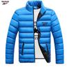 Nuevo abrigo casual deportivo acolchado de algodón para hombre de invierno transfronterizo, moda coreana, cuello alto, abrigo acolchado de algodón en stock