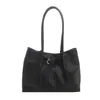 Bolsa de mão de grande capacidade para mulheres, nova coleção outono 2026, bolsa de ombro para o dia a dia, adequada para o trabalho e para ir ao trabalho, bolsa tote minimalista