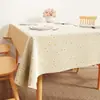Toalha de Mesa em PVC Estilo Ins de Luxo Leve, Lavável, Impermeável, à Prova de Óleo, Cobertura de Mesa em Pele de Cordeiro, Toalha para Mesa de Centro que Melhora a Atmosfera da Casa