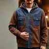 Otoño 2026 Transfronterizo Amazon 3D Nuevo Casual Chaqueta Color Sólido Cuello Alto Estilo Old Money Moda Cortavientos Ropa Deportiva Hombre