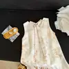 Moda de Verano 2026 Elegantes y con Estilo Tops/Vestidos Sencillos Poliéster Estilo Europeo y Americano Ropa Urbana Única Teñido Anudado del Sudeste Asiático
