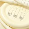 Collar Banyan Tree S925 de plata con 26 letras en inglés Love Rose, cadena de clavícula ligera y lujosa para mujer, regalo para el Día de la Madre
