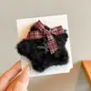 Presilhas de Cabelo Estrela de Pelúcia para Meninas, Presilhas Fofas para Mechas Laterais, Acessórios de Cabelo, Grampos para Meninas Pequenas, Novo Modelo 2025
