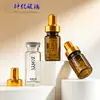 Frasco de Vidrio Marrón para Solución Líquida, Frasco Transparente con Tapa de Presión de 2-30 ml, Frasco para Medicamento en Polvo Liofilizado, Ampolla
