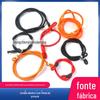 Atacado Cor Fitness Equipment Trampolim Acessórios Fivela de Pressão Preta Corda Redonda Stretch Corda de Látex de Treinamento Esportivo