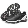 Le Chuang THESTRON Sapatos de Golfe com Travas Profissional Impermeável Amortecimento a Ar Tênis de Golfe Tamanho 39-48 Masculino