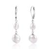 Perla artificial aretes de perlas de nueva forma especiales europeos y americanos aretes joyería comercio electrónico transfronterizo accesorios populares