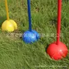 Poste de señalización de fútbol, poste de advertencia de obstáculos para entrenamiento de baloncesto, bandera de esquina de fútbol con inyección de agua ABS alrededor del poste a través de la barandilla
