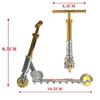 Scooter de Dedo Dobrável Transfronteiriço Scooter Mini Prancha de Atividade Bicicleta de Dedo Brinquedo de Mesa Amazon