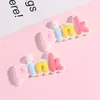 Chica Miel Rosa Helado de Fresa Gel de Crema Diy Funda de Teléfono Caja de Almacenamiento para Taza de Agua Colgante para Llavero