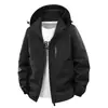 Chaqueta de Senderismo para Hombre para Primavera, Otoño e Invierno, Corte Holgado, Tallas Grandes, Elegante Chaqueta para Exteriores para Hombre