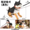 Traje de modelo de gato animal de simulación para niños, juego de gato, gatito, modelo de gatito blanco y negro, juguetes, adornos