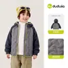 Chaqueta de Algodón para Niños Dudu para Otoño e Invierno, Abrigo de Algodón Infantil, Ropa de Abrigo de Invierno para Niñas, Ropa de Algodón para Bebé Estilo Invierno, Ropa Infantil Engrosada