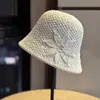 Sombrero de Sol de Estilo Japonés Lindo Hecho a Mano Floral para Mujer de Primavera y Verano Dulce Moda Sombrero de Sol Protección Solar Sombrero Cubo Sombrero de Pescador
