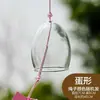 Venta al por mayor de campanillas de viento de vidrio para que los estudiantes las hagan ellos mismos y las pinten, adecuadas para la decoración exterior en lugares pintorescos durante el Festival de Primavera