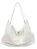 Bolsa Grande de Grande Capacidade Estilo Descontraído Nova 2026 Bolsa de Ombro Feminina para o Dia a Dia Bolsa para Estudante Universitário Bolsa Tote Simples