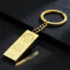 Más Vendidos en Europa y América: Mgold We Trust Colgante de Llave de Barra de Oro Popular Australiana Accesorios de Hip-Hop de Moda