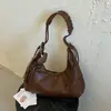 Bolso Femenino para Axila 2026 Nuevo Estilo Tendencia Otoño Retro para Viajes Diarios Bolso de Hombro Único Gama Alta Nicho Cruzado Bolso de Media Luna