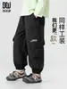 Pantalones para Niños Duoduo, Estilo Primavera y Otoño, Pantalones para Deportes al Aire Libre Estilo Ropa de Trabajo, Pantalones Casuales Sueltos para Niños, Pantalones Largos para Niños Mayores