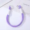 Lanyard Colorido para Celular com Fivela Dupla DIY Personalizado Chaveiro Tecido à Mão Pulseira de Pulso Acessórios para Bolsa Pingente