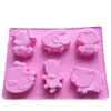 Molde para Sabão Artesanal Série Zodiaco Molde de Silicone Molde para Bolo DIY Tigela para Gelatina Pudim de Bolo Molde de Gesso