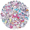 50 Lindos Pegatinas Decorativas Impermeables de Graffiti de Unicornio de Dibujo Animado Hecho a Mano Pegatinas Transfronterizas de Amazon
