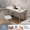 Mesa, Mesa de Computador, Mesa de Trabalho em Casa, Mesa de Escritório Simples, Mesa de Escrita para Estudante de Quarto, Mesa com Pés de Madeira Maciça para Casa Alugada