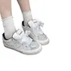 Zapatos Casuales de Lona Blancos de Moda Coreana para Otoño e Invierno 2026 para Comercio Transfronterizo