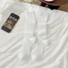 Meias femininas finas de primavera/verão, meias de cano médio vazadas em rede versáteis, meias femininas estilo Miu estilo ballet