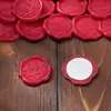 Série de Ano Novo Logotipo Personalizado Folha de Cera Personalizada Selo de Selagem com Tinta de Fogo Adesivo Selador de Envelope Etiqueta de Cera de Tinta de Fogo Fábrica Atacado