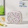 Bolsa Sanitaria con Diseño Floral Transfronteriza de Gran Capacidad para Viajes al Aire Libre y Ocio Bolsa de Almacenamiento Portátil Bolsa de Lavar Bolsa de Almacenamiento