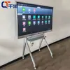 Soporte de TV Móvil Carrito de Pie Soporte Holder Todo en Uno Adecuado para 86/98 Pulgadas