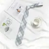 Uniforme Japonés JK Corbata Camisa Mujeres Estilo Universitario DK Estudiante Corbata Hombres Manos Estilo Coreano Retro Moderno Azul Dorado